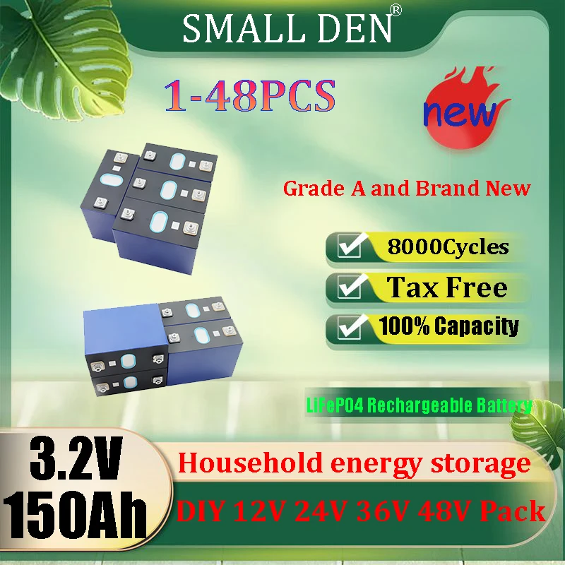 1-48PCS 150Ah Lifep…