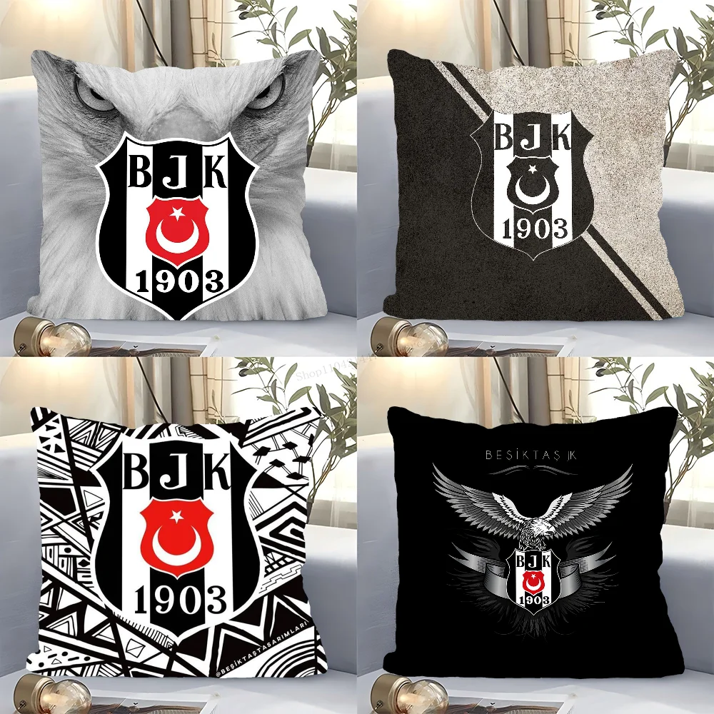 

Sports B-Besiktas-JK Club Pillow Case Square Pillow Bedroom Sofa Leisure Comfort Cushion Car Living Room Home Decoration 40X40