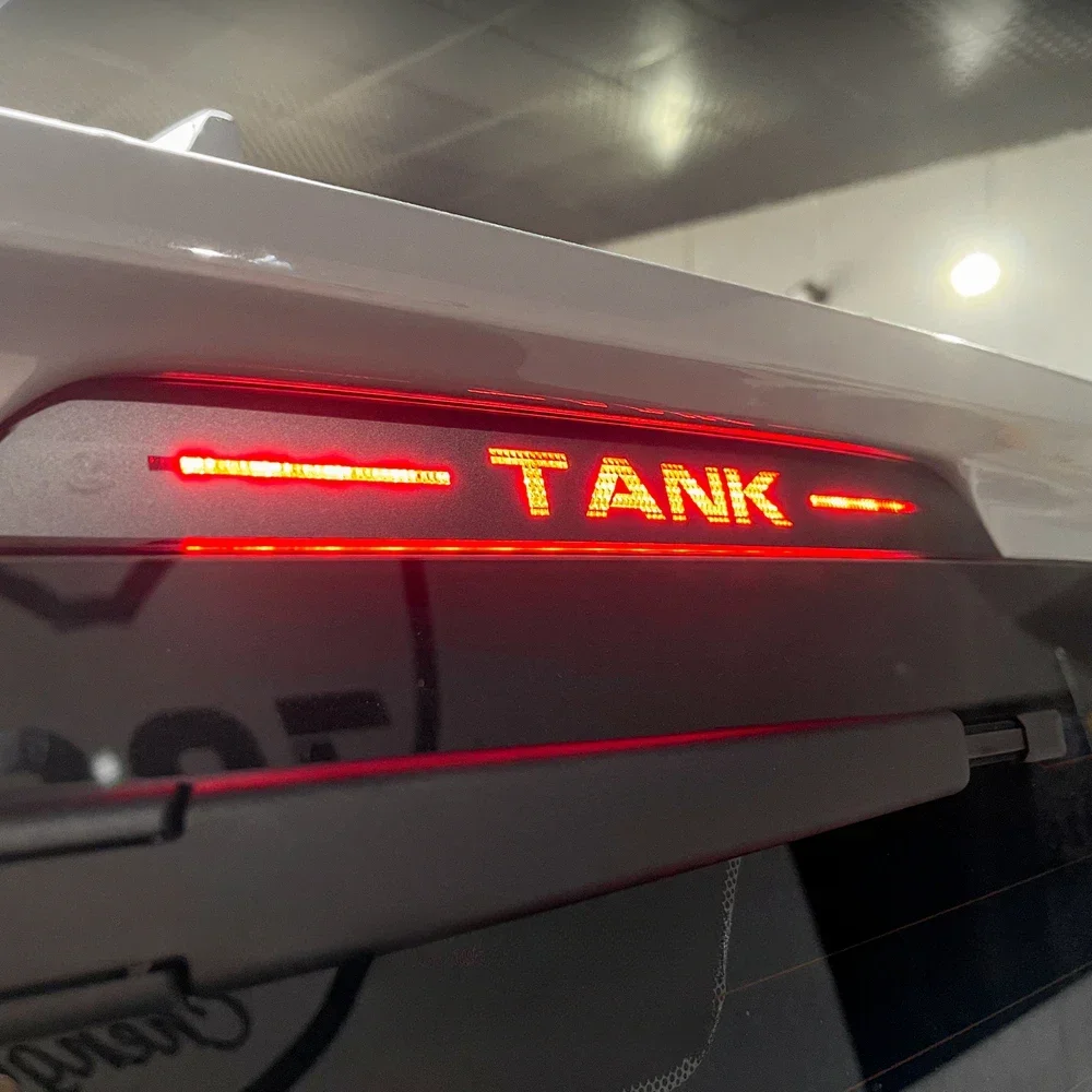 

Brake Light Sticker Decals for Vehicle For Tank 300 Car Body Stickers Truck Decal Novelty Auto Supplies Exterior Accessories