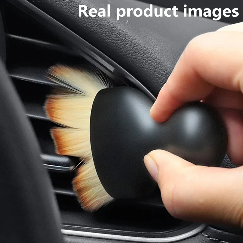 Car Interior Cleaning Tool Air Conditioner Air Outlet Cleaning Artifact Brush Car Brush Car Crevice Dust Removal Car Detailing