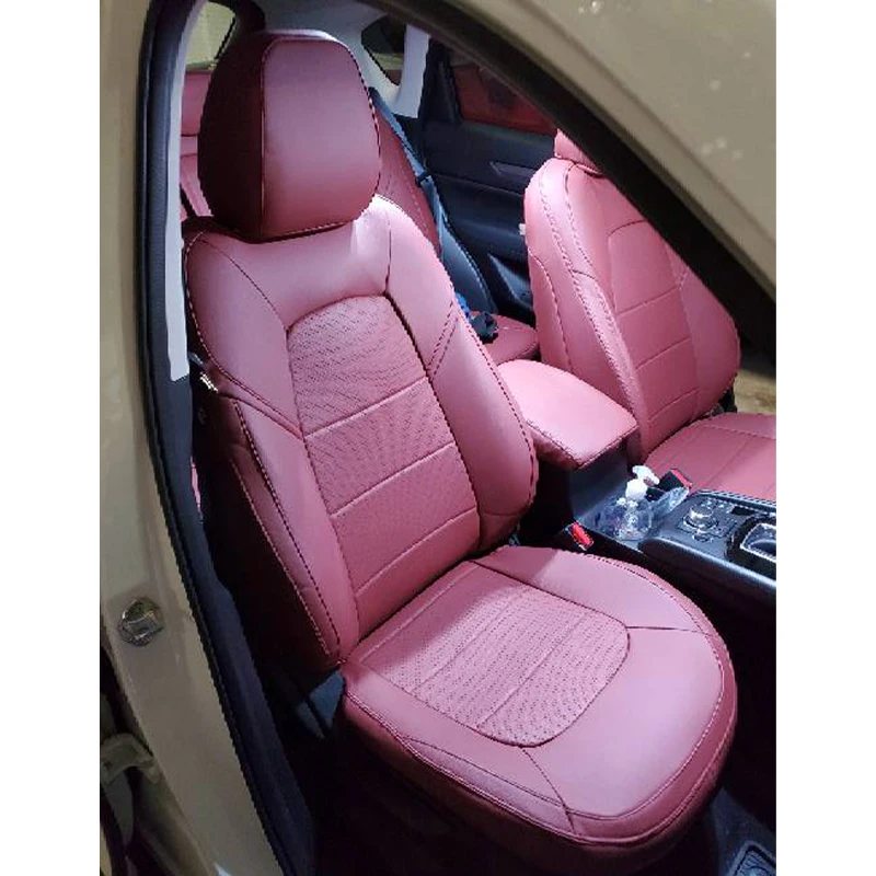 Custom Made for Mazda 3 CX5 Mazda 6 Mazda Series Car Seat Covers Full Covered Top Quality Leather 2 Rows 5 Seats Full Set