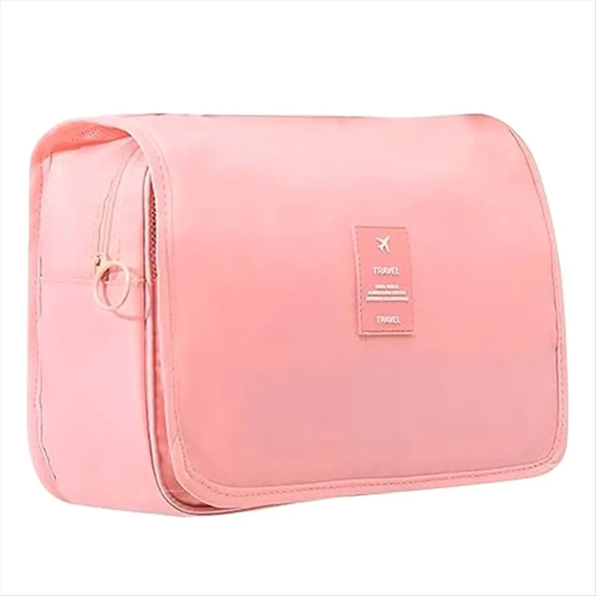 ABFW Hanging Toiletry Bag, Toiletry Bag, Waterproof Large Capacity Travel Size Toiletries, Makeup Organizer Bag Pink