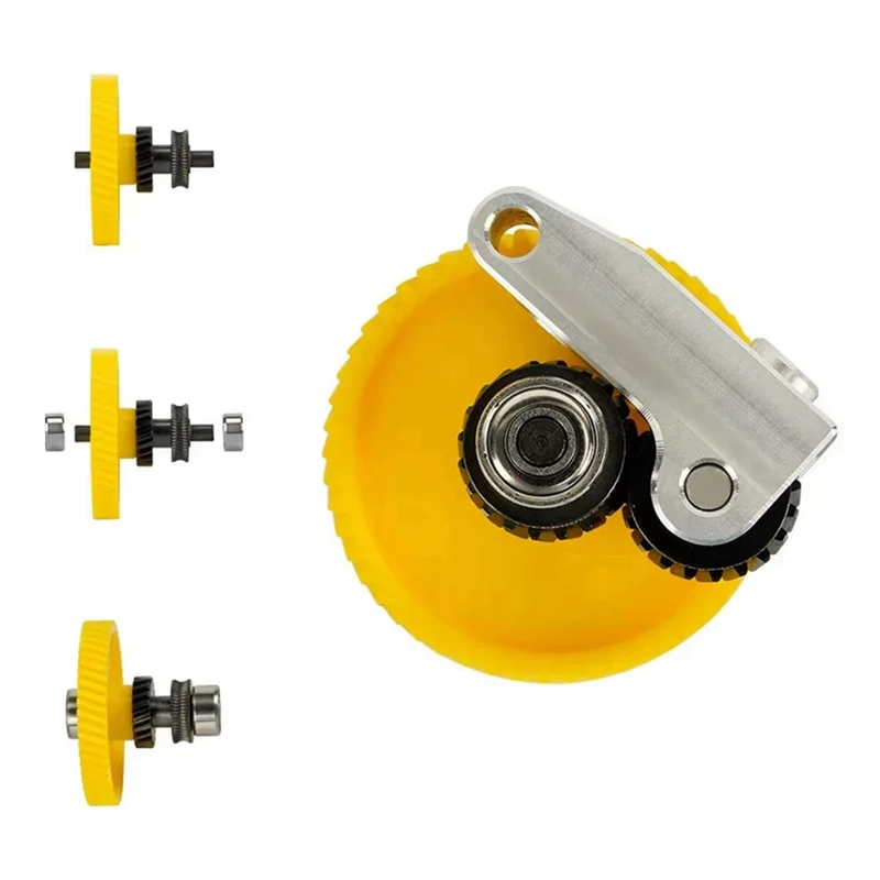 

A67M-Drive Gear Kit For Bambu Lab P1S P1P X1 Carbon X1C Upgrade DLC Coated Dual Drive Gear Extruder Kit