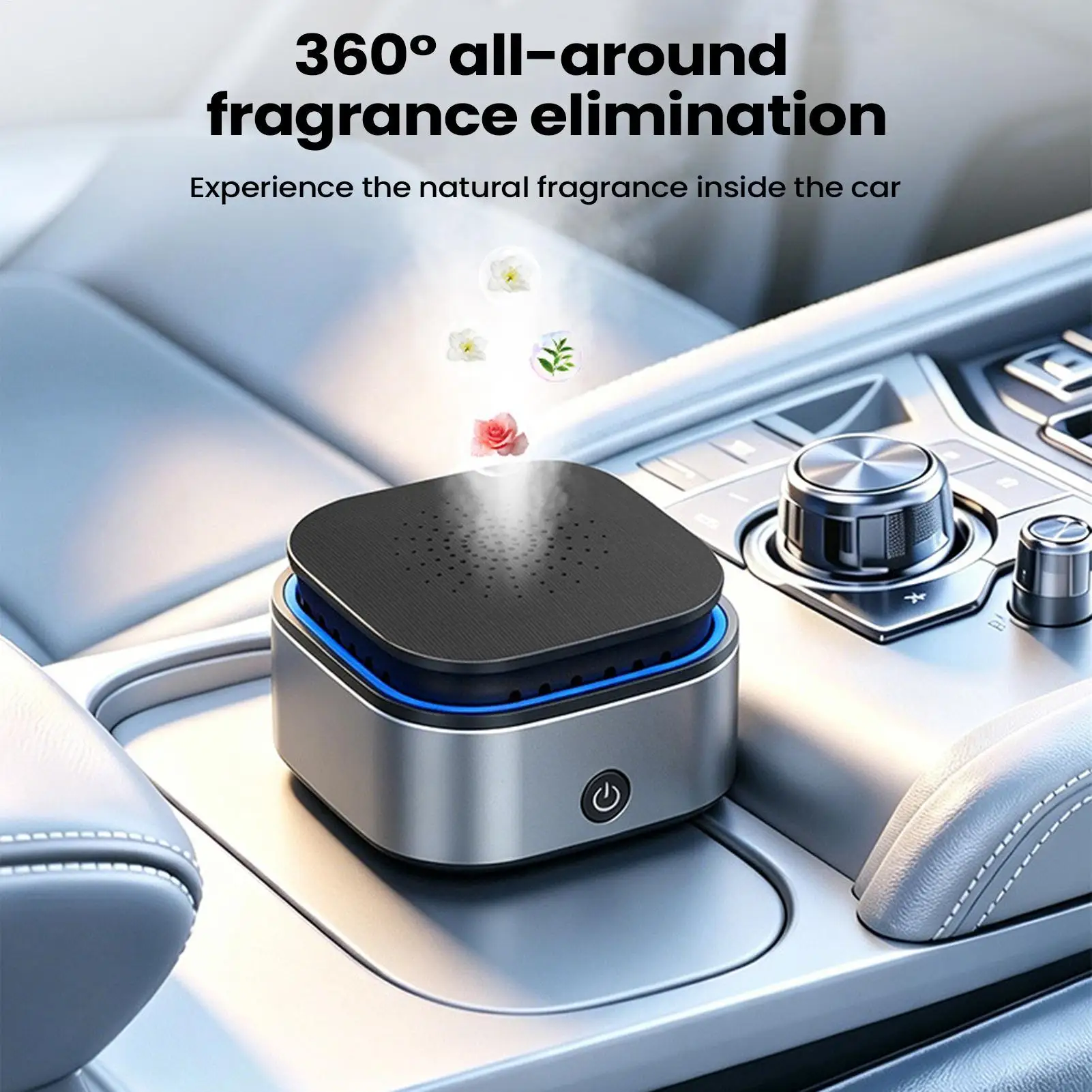 Smart Car Air Freshener Fragrance Diffuser Car Mist Humidifier Essential Oil Diffuser Aromatherapy Interior Accessories