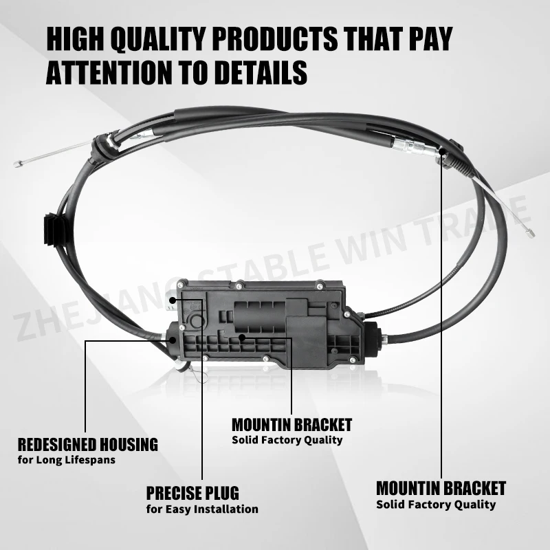 Electric Parking Brake Handbrake Actuator with Control Unit Module 34436850289 34436779451 For BMW X5 X6 E70 E71 E72 2008-2014