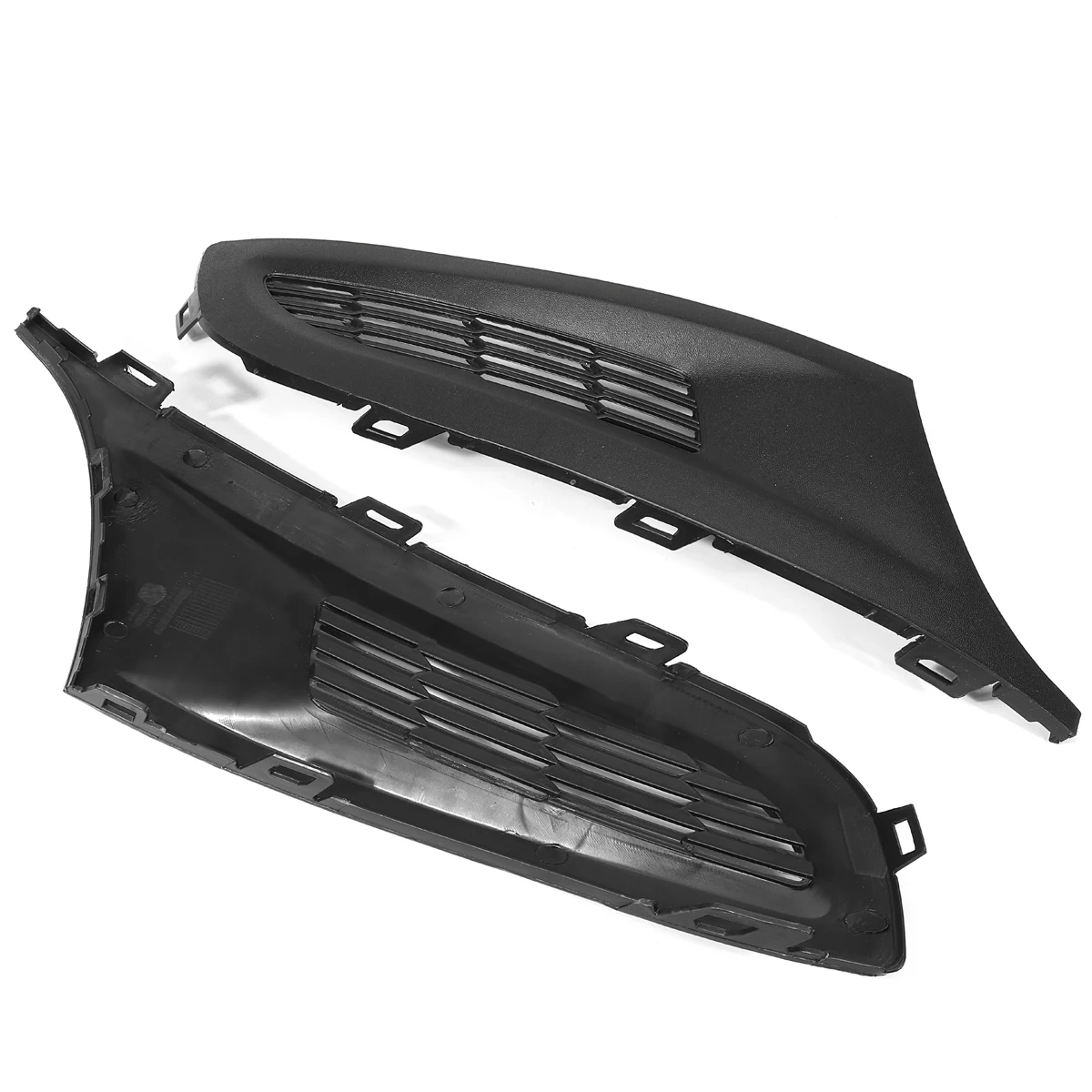 6R0853666C 6R0853665C Car Front Bumper Lower Side Fog Light Grill Grille Panel Cover Trim Cap For VW For Polo 6R MK5 2009-2014