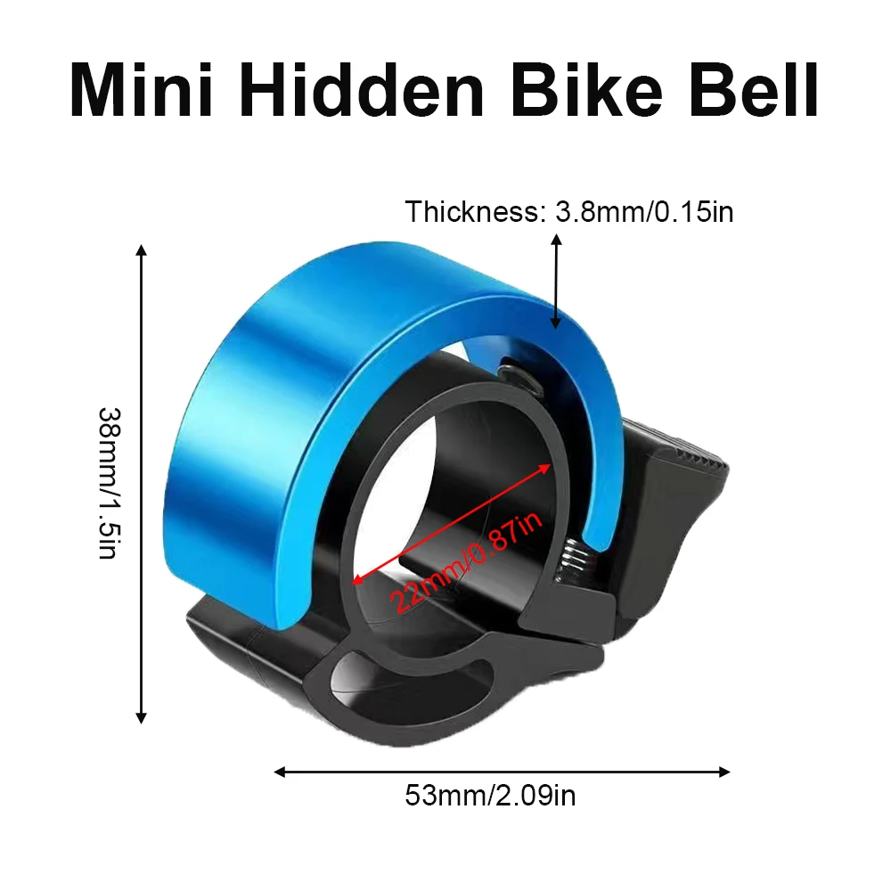 Bicycle Bell Super Loud Mountain Bike Universal Adult Bicycle Invisible Horn Invisible Horn Bicycle Equipment Accessories