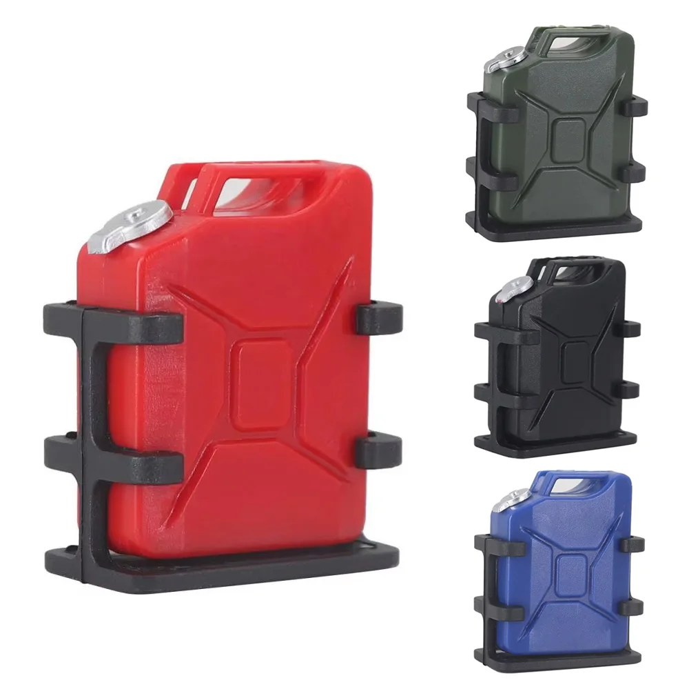 1/10 Scale RC Crawler Simulation Oil Barrel Fuel Tank Canister TRX4 SCX10 94180 D90 Decoration Accessories
