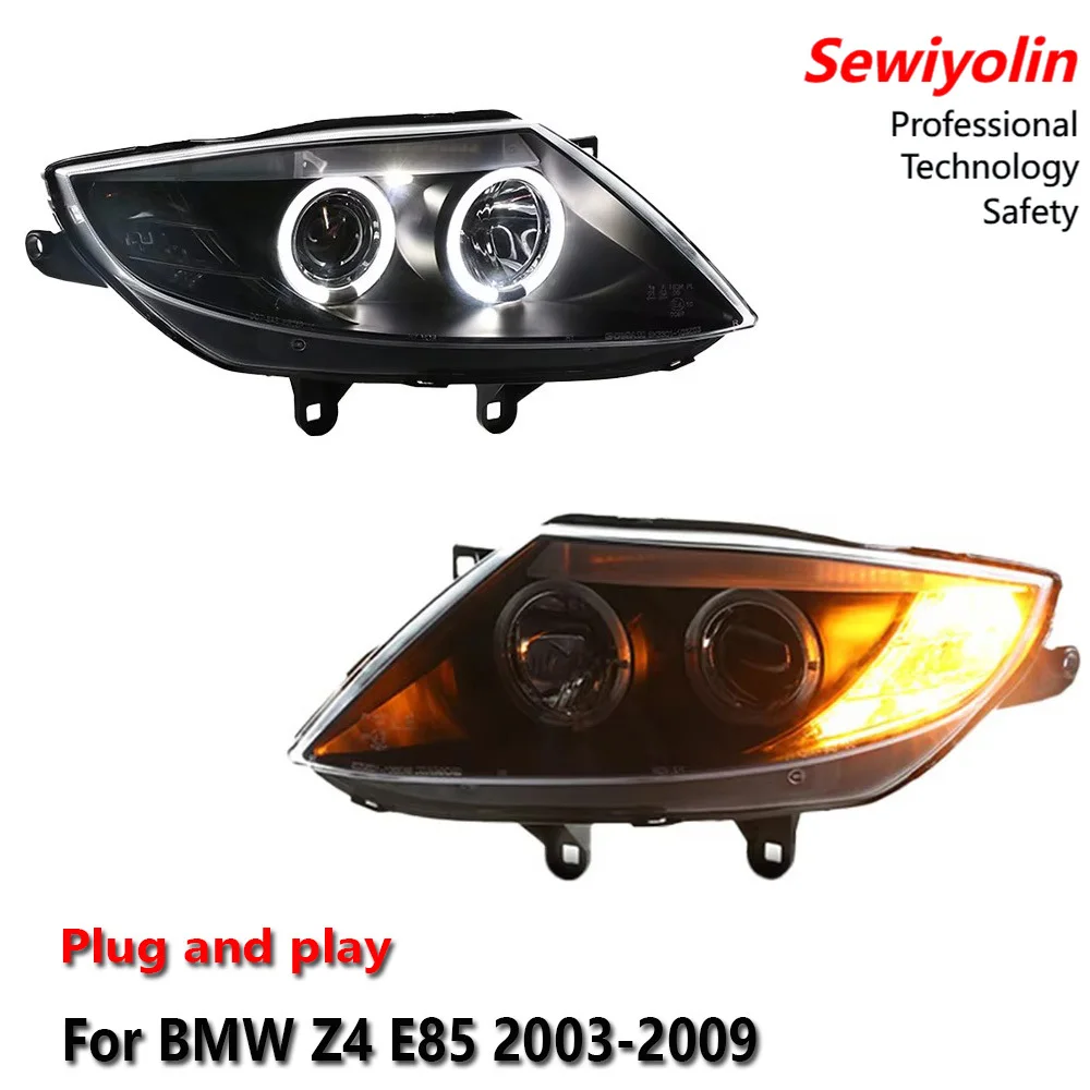 

Car Headlight Assemblies Auto lighting For BMW Z4 E85 2003-2009 DRL Brake Turn Signal Lamp Plug and Play