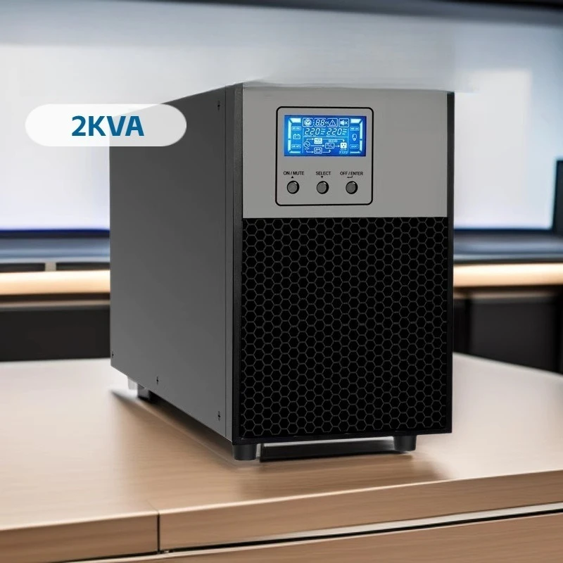 Uninterruptible power supply 2000VA/1600W external 12V battery power failure delay host