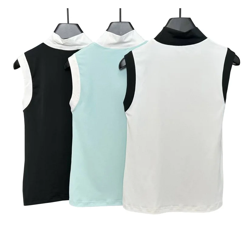 Golf Women's Clothing Summer New Product Outdoor Quick Drying Sweatshirt Comfortable Sleeveless T-shirt Lady Versatile Pullover