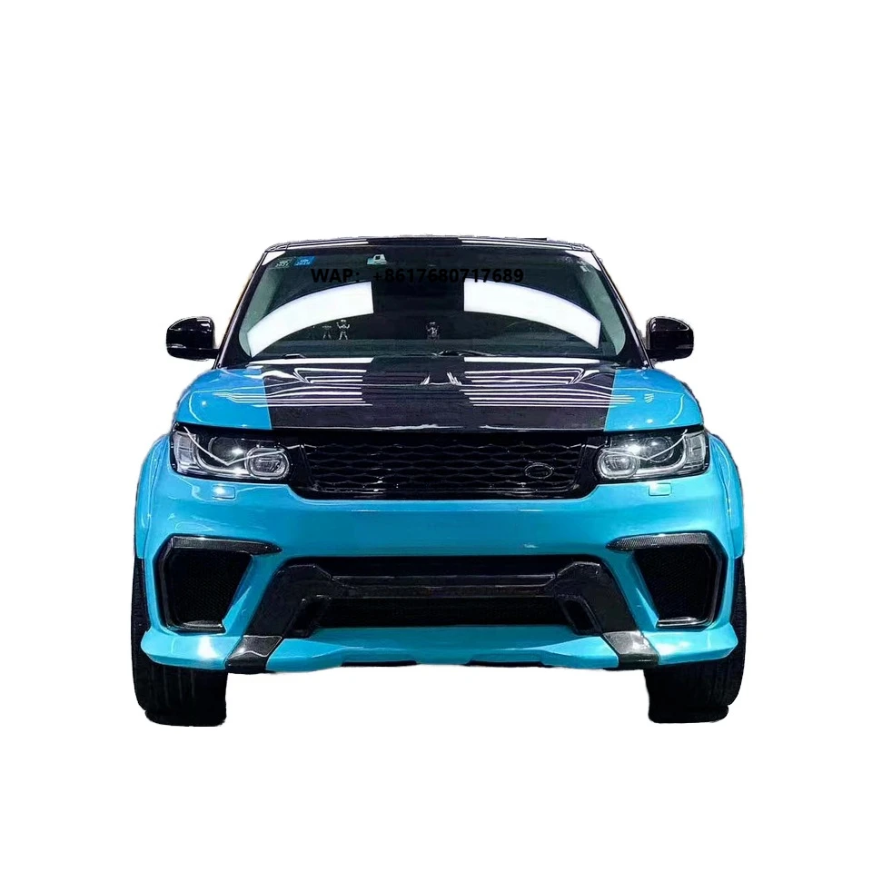 ASPEC Style CF& FRP Wide Body Kit for  RANGE ROVE SPORT 2014-2017 New Front Bumper Rear Bumper Side Skirt Fender