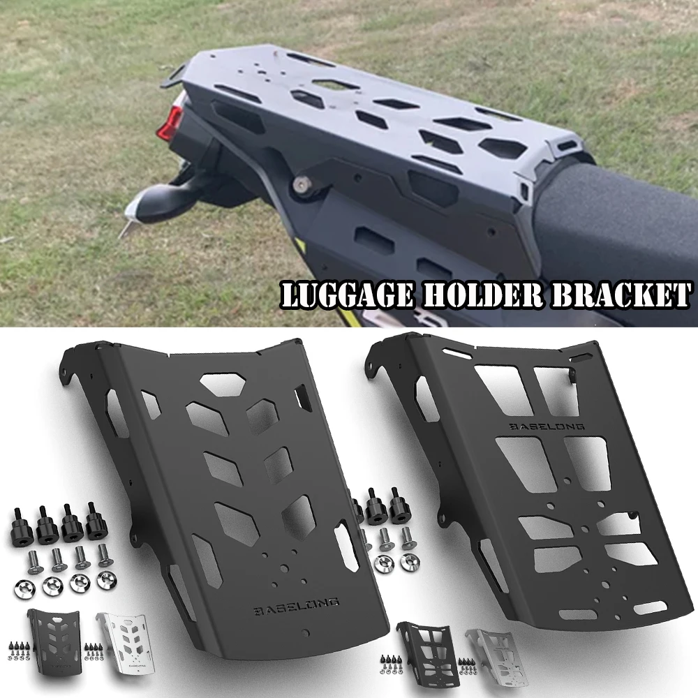 For Yamaha Tenere 700 2020 2021 2022 2023 2024 Tenere700 Motobike Luggage Holder Bracket Rear Luggage Rack Top Case Mount Plate