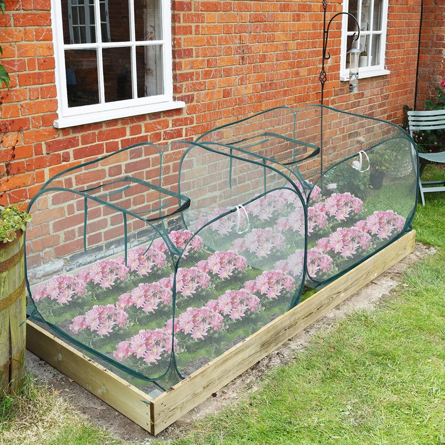 

Pop up Garden Rows Plants Cover Farming Agricultural supplies cover For seedlings protector Vegetable Fruit from Animal