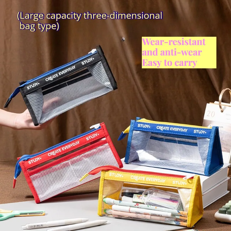 bolsa-de-lapis-transparente-de-grande-capacidade-bolsa-de-papelaria-portatil-simples-multicamadas-visivel-resistente-a-manchas-material-escolar