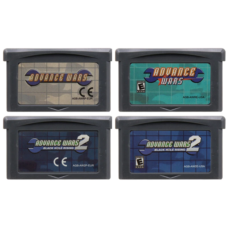 Игровой картридж GBA Advance Wars Series, 32-битная консольная карта для видеоигр