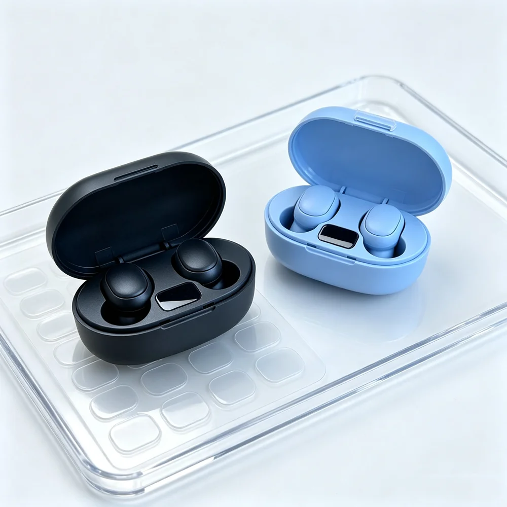 TWS Wireless Bluetooth Earbuds Fone Bluetooth Earphones Provide Vivid Audio Field, Lightweight Build Easy Operation for Podcasts