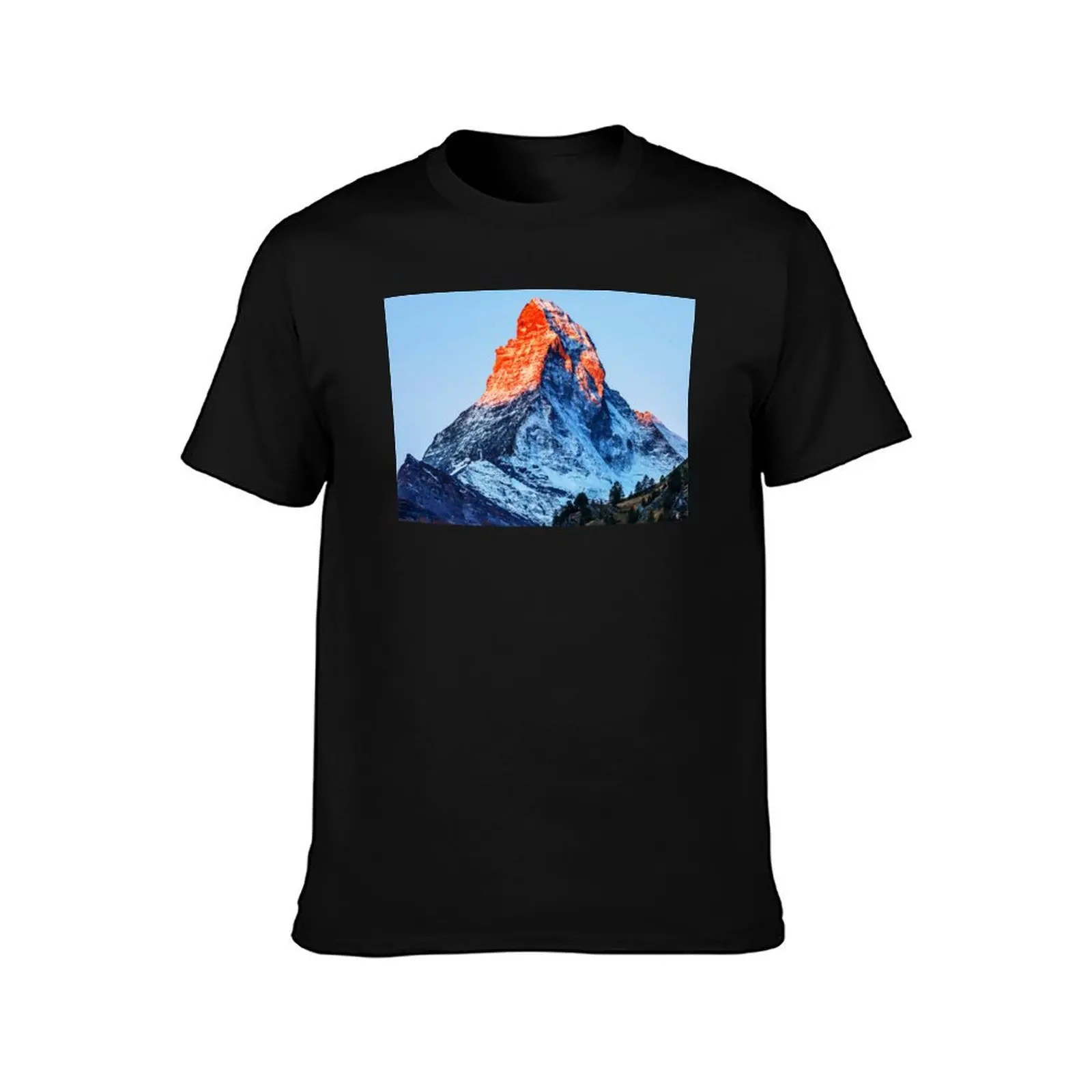Matterhorn-Mountain-Hight T-Shirt t shirt for man T-Shirt