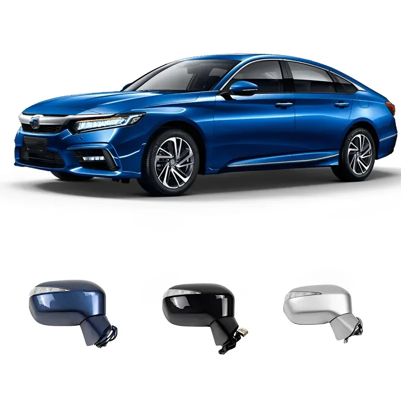 Factory Hot Selling Auto Car Side Rearview Mirror Assy 3-PINS LED 5-PINS Electric Folding For  CIVIC FA1 FD1 FD2 2006 2007 2008