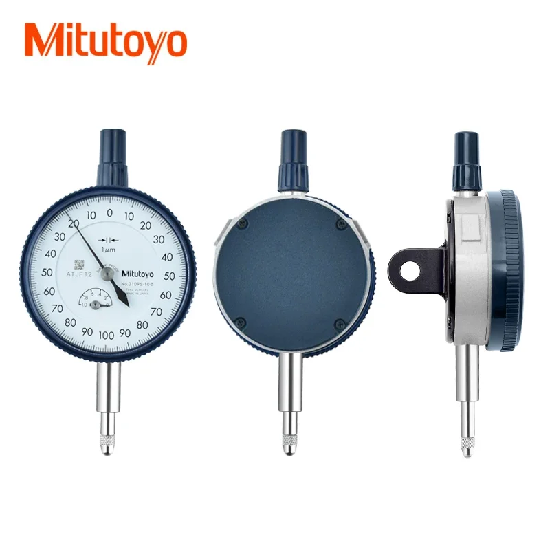 

Mitutoyo 0-10mm 0.01mm Dial Indicator With Lug Back Measurement Dial Gauge Instrument Tool Dial Gauge 0-10 mm Stable Performance