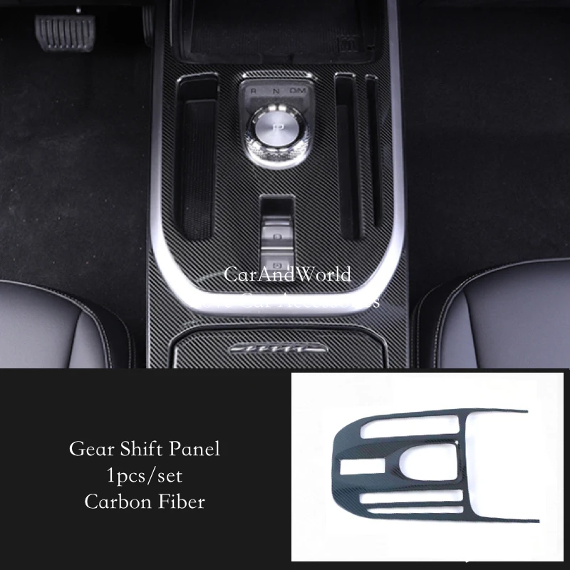 Stainless Car Gear Shift Center Air Condition Outlet Vent Cover Trims Interior Decorate Accessories For Haval Jolion 2021-2025