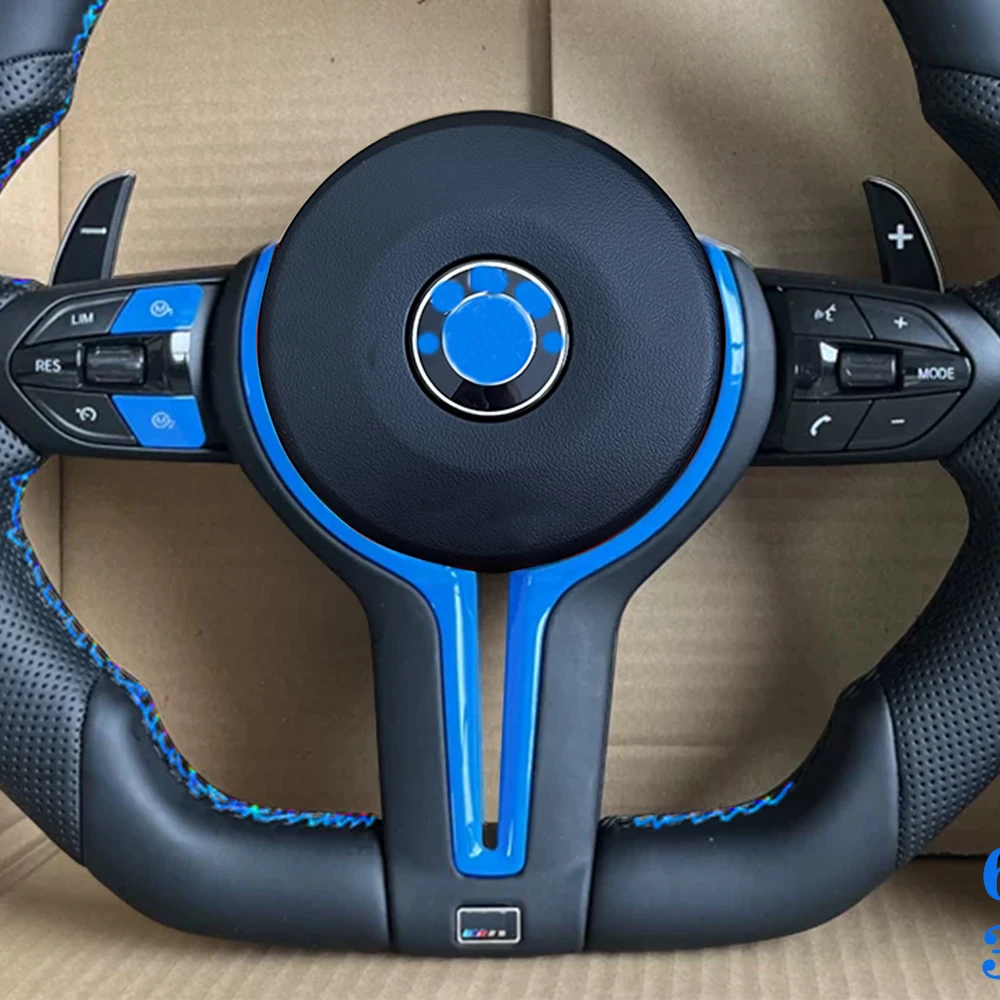 Синий стиль Iceborne, руль для Bmw F10 F30 F31 F20 F25 F22 F36 F33 F32 F80 F82 F11 F18 F01 F90 E90 рулевое управление