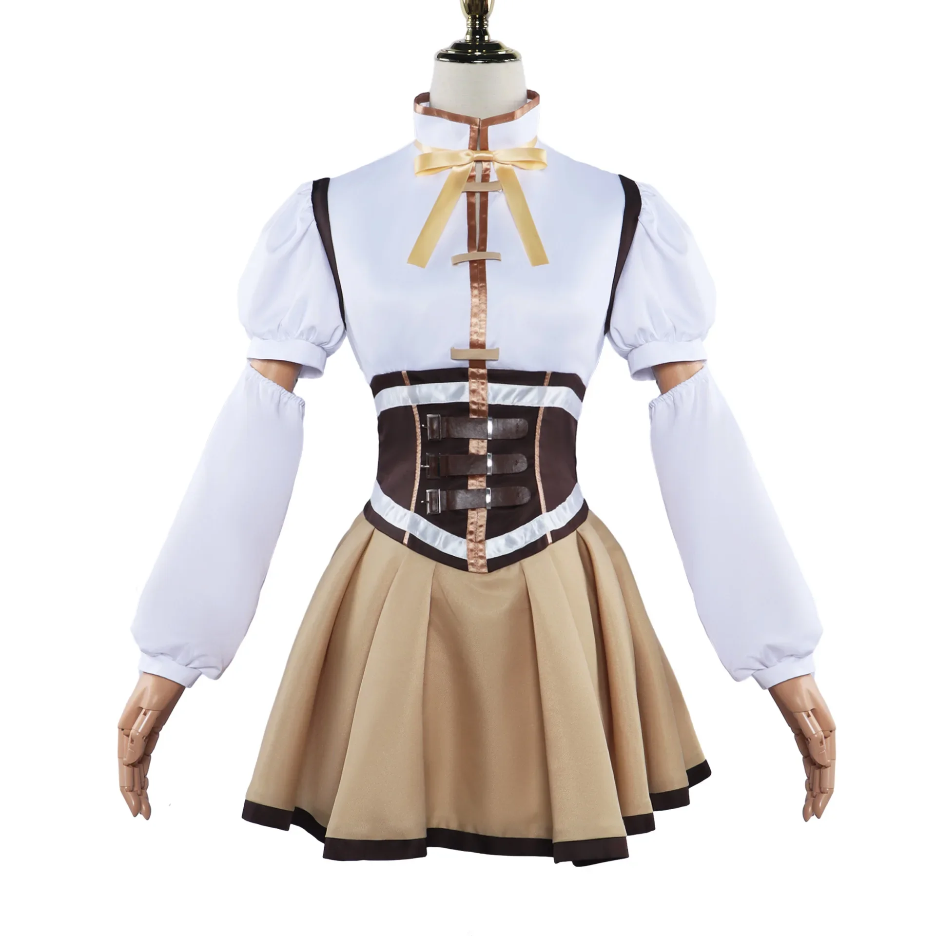 Tomoe Mami Cosplay Costume Puella Magi Madoka Magica Adult Carnival Uniform Anime Halloween Costumes Women Game Outfit Hot Sale