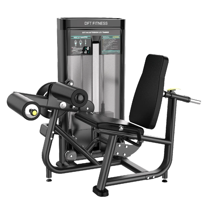 

Регулируемый коммерческий тренажер для фитнеса и бодибилдинга DFT E-623: Сидячий тренажер для сгибания ног, сталь, производство Шаньдун