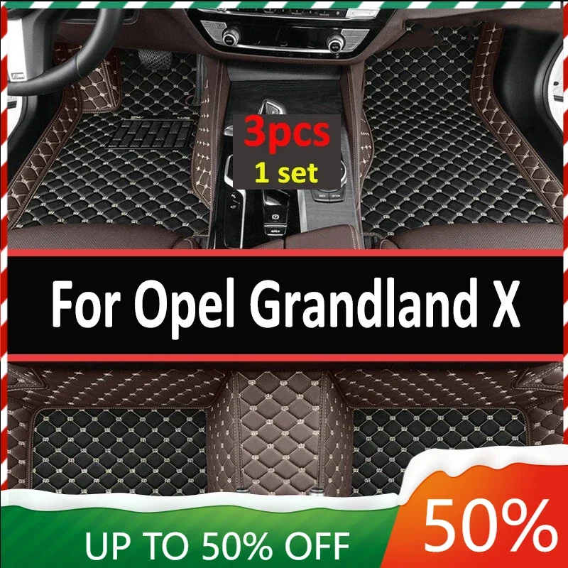 

Напольный коврик для Opel Grandland X 2017 ~ 2022, коврик, противогрязный коврик, коврики для автомобиля, полный набор, автомобильные коврики, автомобильные аксессуары