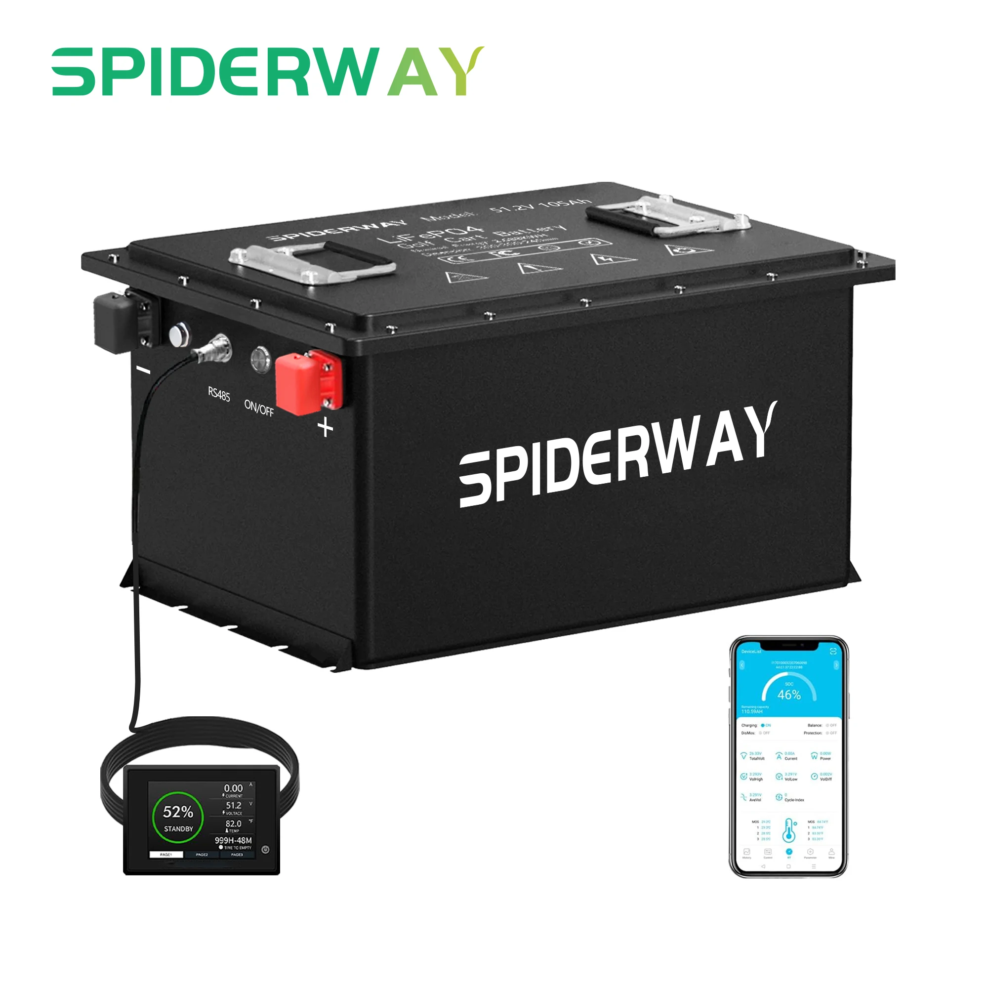 24 فولت 105 أمبير بطارية ليثيوم LiFePO4 عربة جولف 200A BMS 6000 + دورات بحد أقصى 14.72 كيلو وات مع شاحن سريع 25A لـ GEM ICON