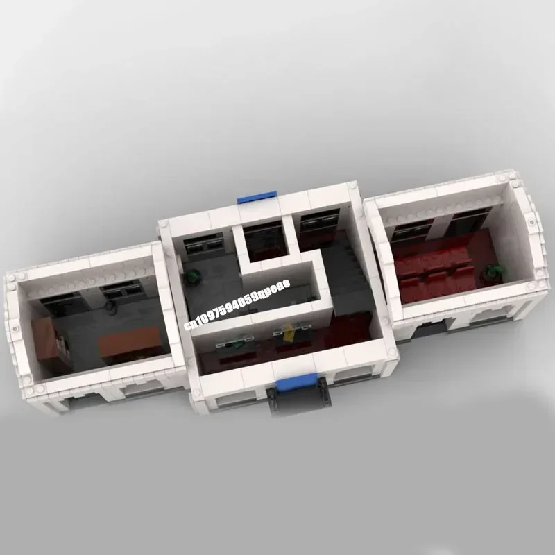 Nouveau 3227 pièces ville vente chaude Street View Moc modulaire Vught gare modèle Puzzle personnalisé bricolage idées créatives enfants jouets cadeau