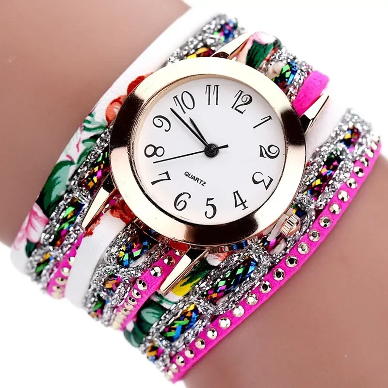 Women with Colorful New Fashion Watch Fashion Ladies Quartz Watch Exquisite for Men Women Birthday and Holiday Gifts Montre