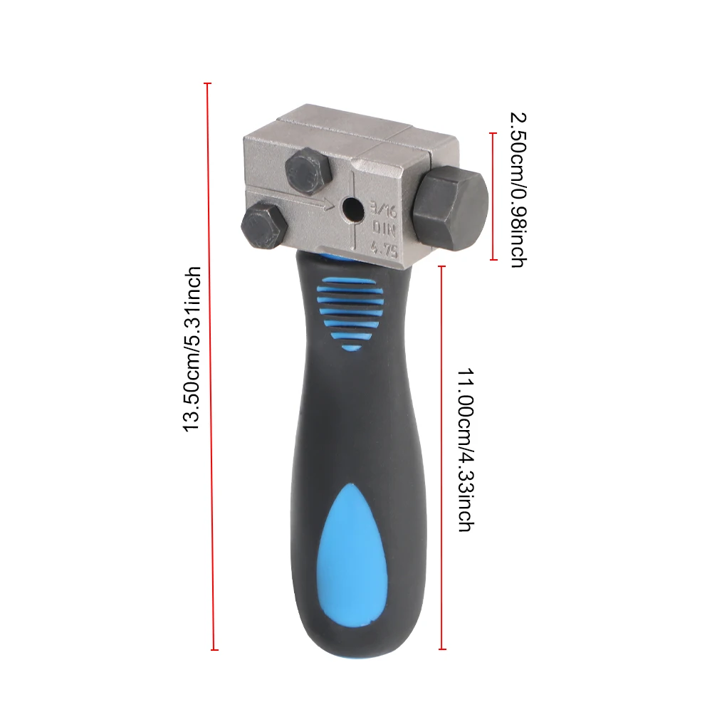 Con punzone grasso strumenti svasati per tubo di rame rivetto ingranditore tubo condizionatore d'aria adattatore espansore tubo freno auto strumenti garage
