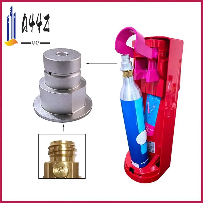 A44Z-Soda Water Accessories Soda Machine For Terra DUO ART Quick Connect Adapter CQC To CO2 External Adaptor Bottle Tank