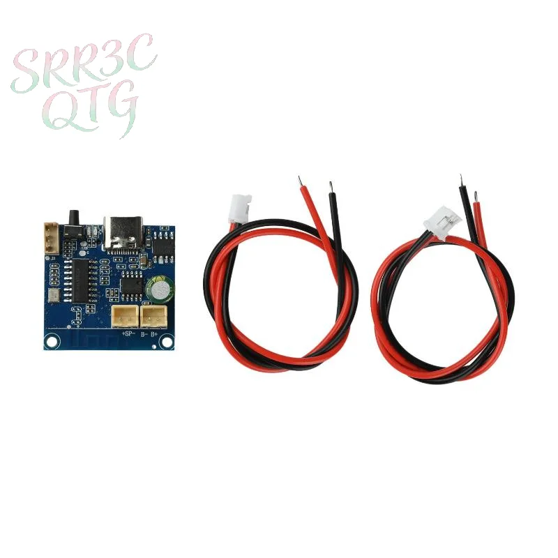 Hot Sale 1Pcs DC 3.3V-4.2V 5W Bluetooth Amplifier Module High Fidelity Output With TWS Pairing Type C Audio Amplifier Board