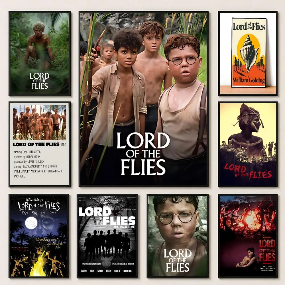 movie Lord of the Flies Poster HD Poster Warm Home Decoration Suitable for Bedroom and Living Room Gifts Giving
