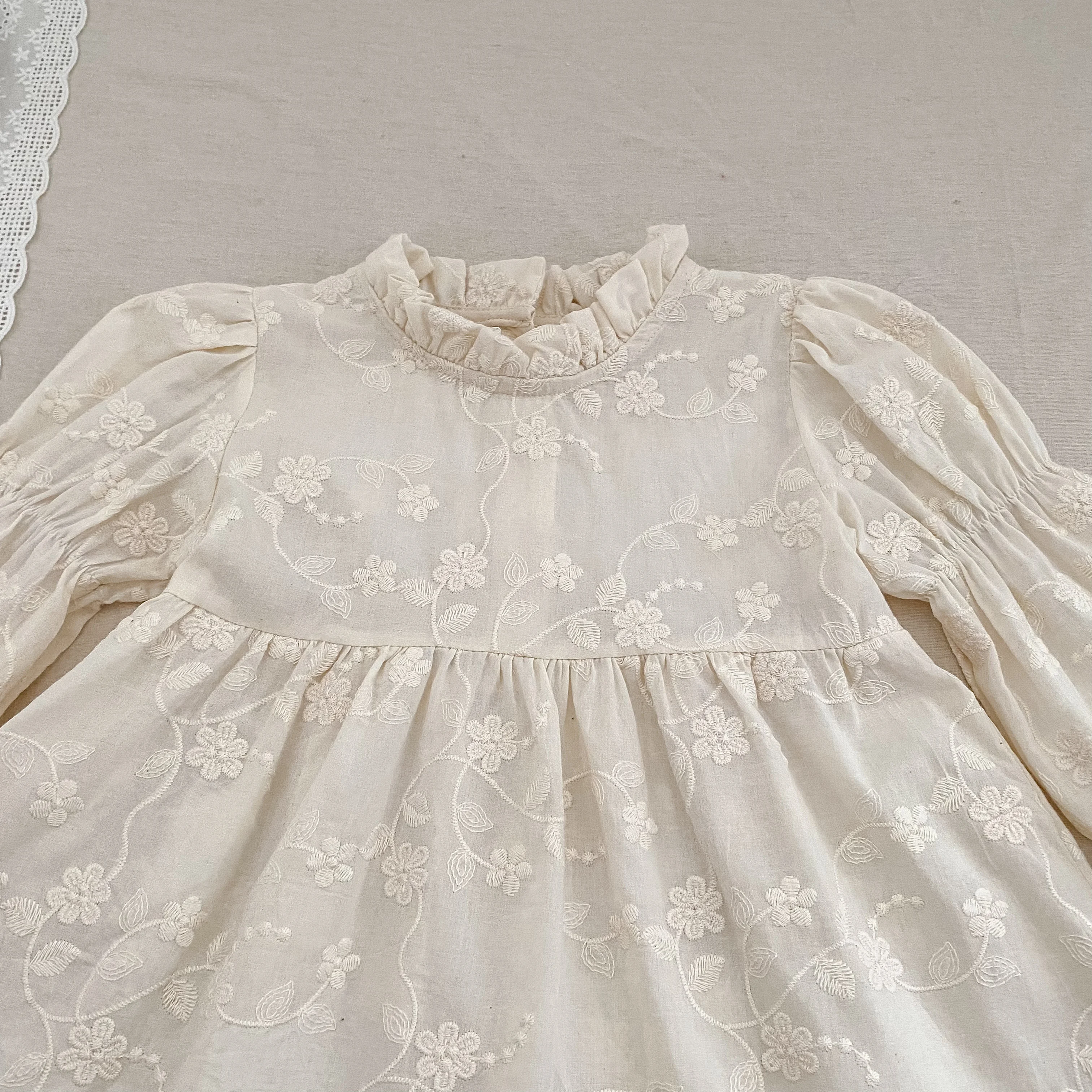 Neue Herbst 0-6Yrs Schwester Kleid Mädchen Party Kleid Baby Mädchen Stickerei Strampler Schwester Geburtstag Party Baumwolle Kinder Prinzessin Kleider – Detail 18