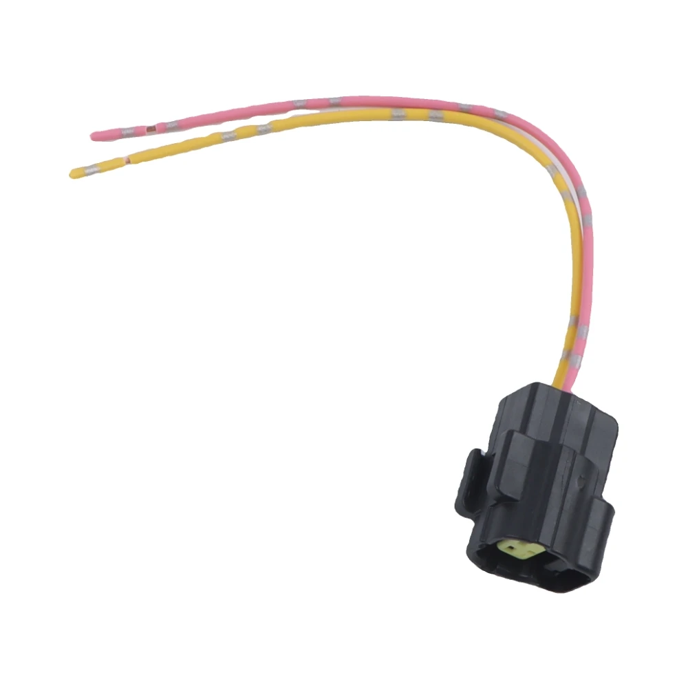Conector de válvula solenóide de 1 unidade com 2 linhas para solenóide Kobelco SK-6E para SK-8