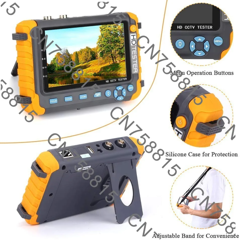 

5 inch CCTV Tester Analog Camera Cameron, 5 inch high definition coaxial camera