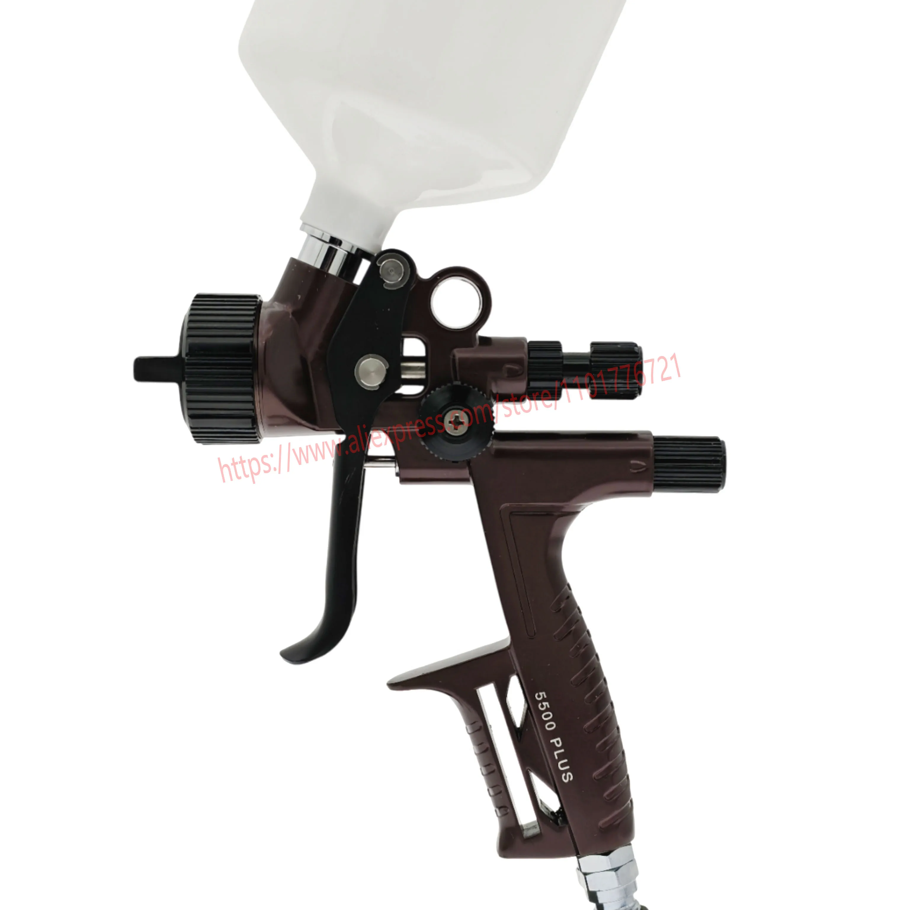 

2025 1.3/1.4/1.7MM Spray Gun 5500 Plus Stainless Steel Nozzle Atomization Professional Sprayer Paint Airbrush For Car Painting