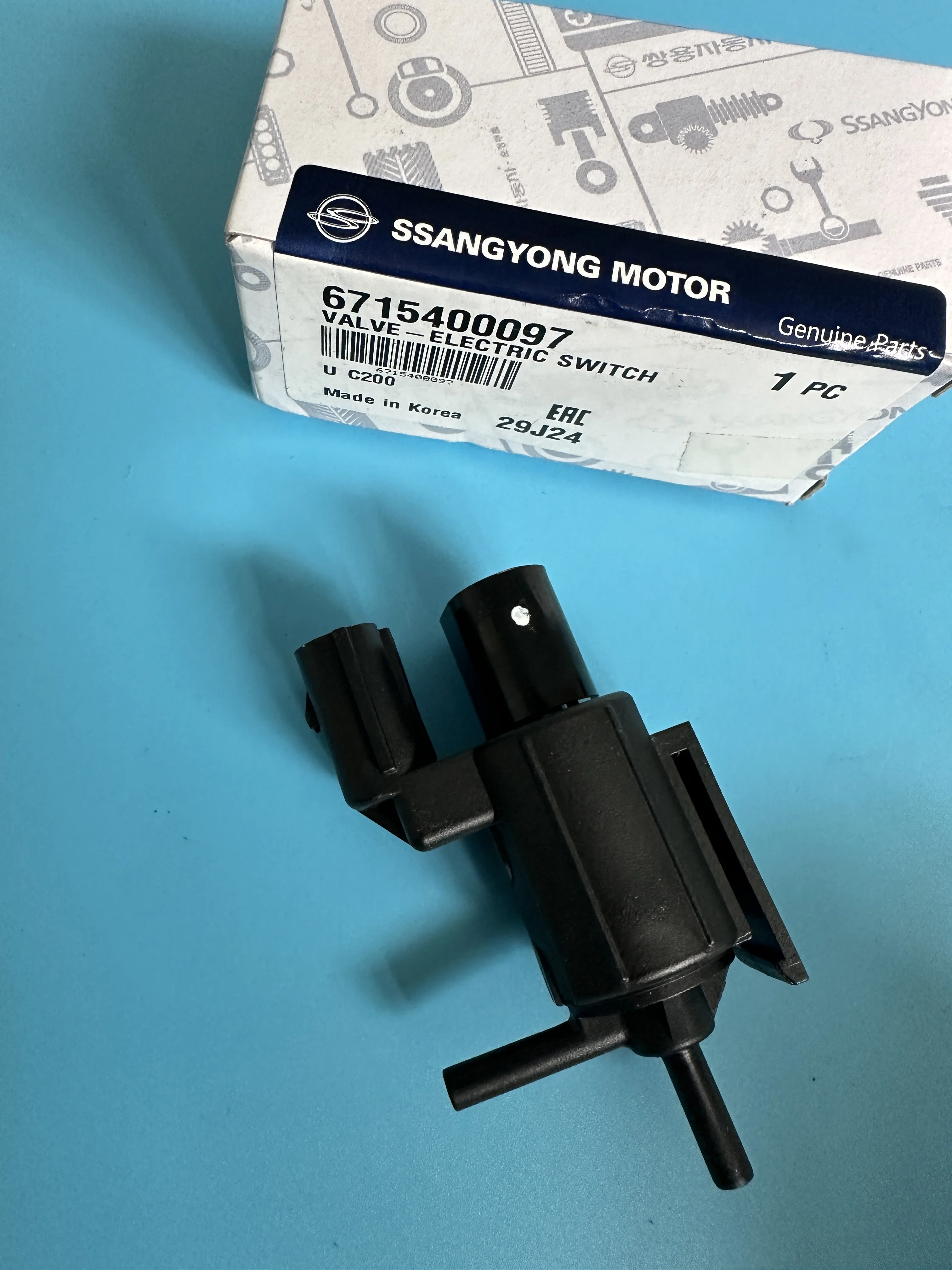 สวิตช์วาล์วไฟฟ้าแท้ 6715400097 สำหรับรถยนต์ซันยอง แอคทีออน เร็กซ์ตัน แอคทีออน สปอร์ต II โครันโด ซี โรเดียส/สตาฟิค มัสโซ(สปอร์ต II)