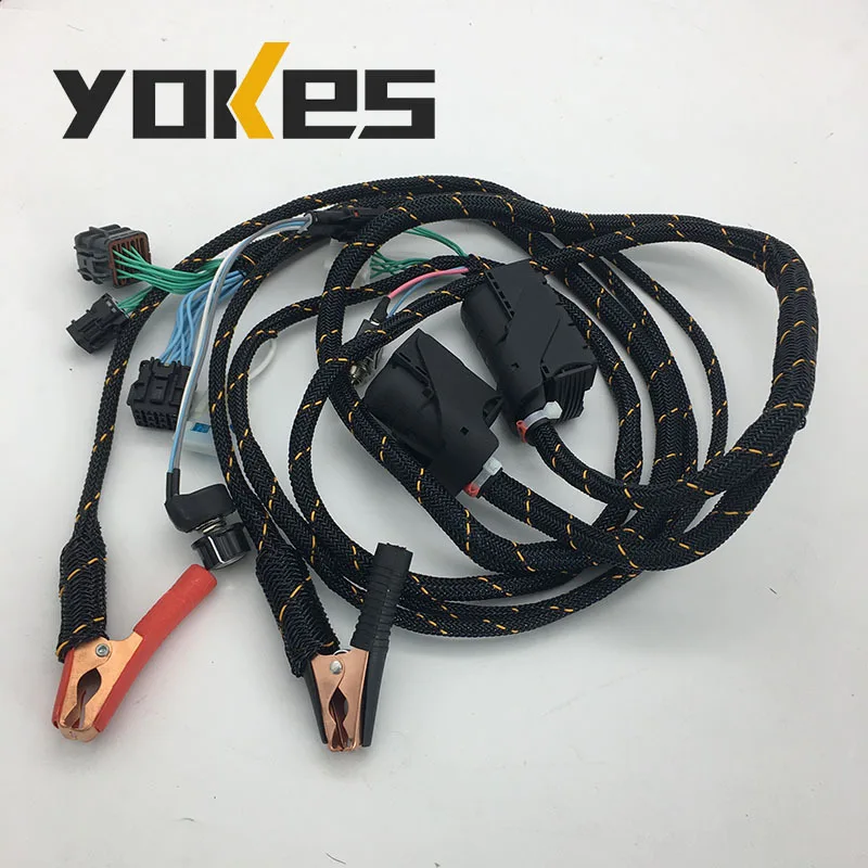 ECU Testing Start Wiring Harness for Volvo Mitsubishi 4M50 Engine Bosch EDC17 Diagnostic Flashing Cable High Quality