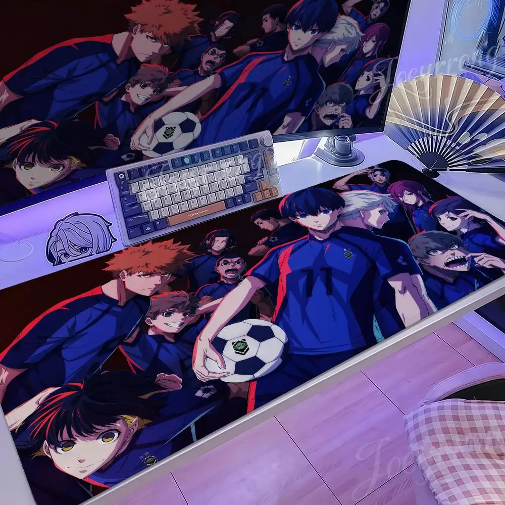 

Mouse Pad Hot Anime 1000x500 Taro Sakamoto Days XXL Large Gaming Non-slip Office Keyboard Mats Desk Mat BLUELOCK