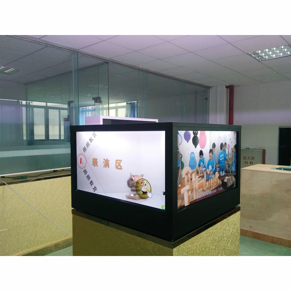 32-inch 3D holographic transparent display case