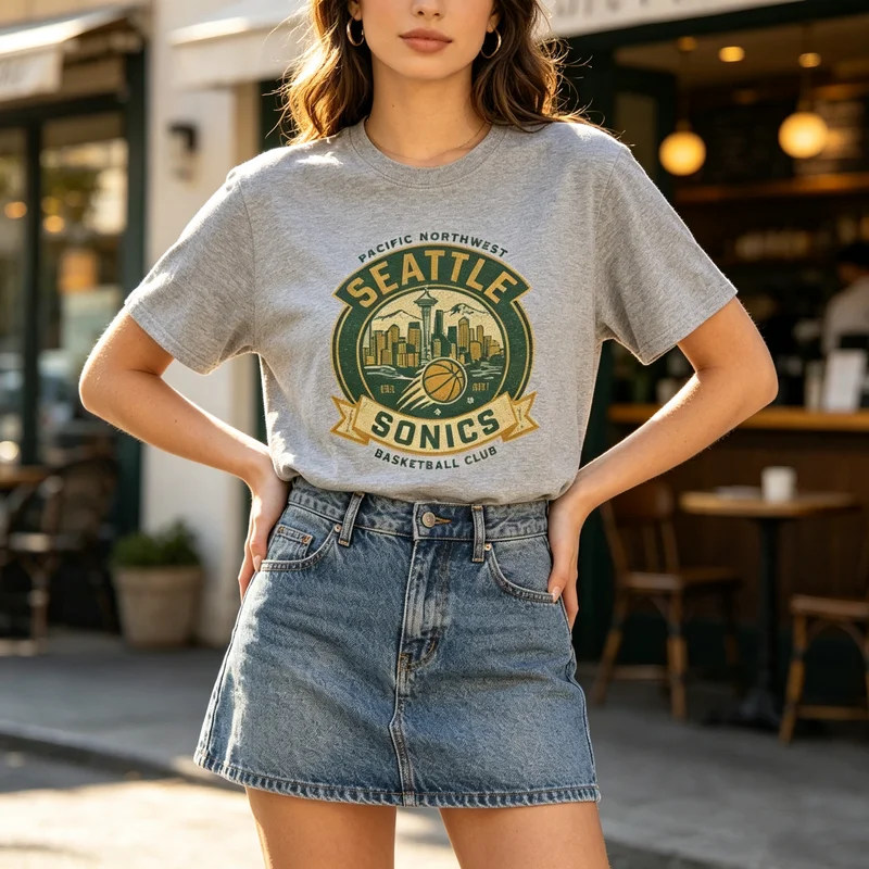 Футболка для любителей баскетб – обзор и цена Vintage Fashion Logo