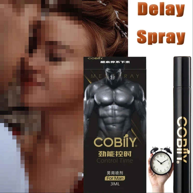 Sex Delay Spray for Men Penis Anti-Premature Ejaculation Male Erection Prolong Amplify Enlargement 60 Minutes Flirt Products