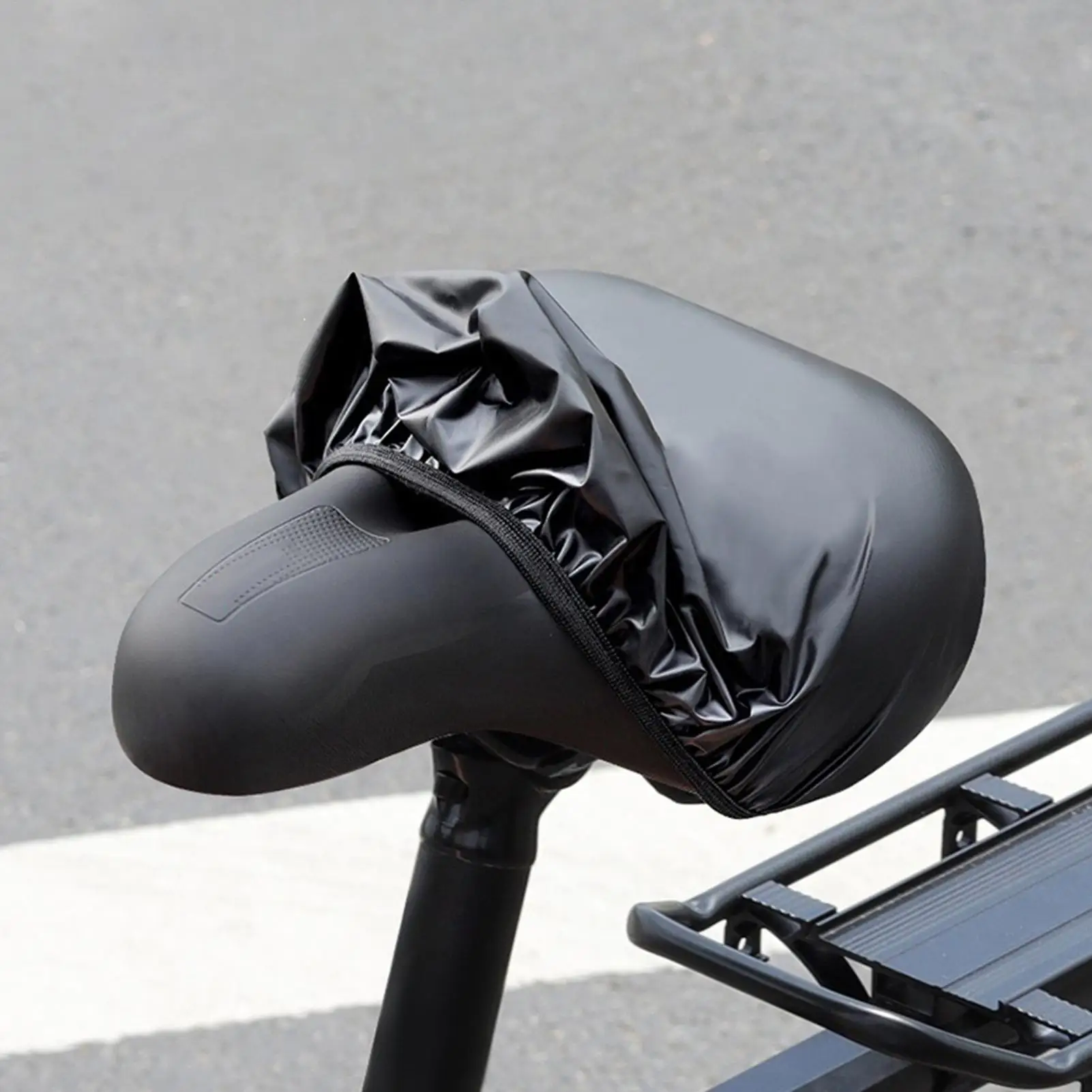 1PC Bike Seat Cover Bicycle Saddle Cover Protective Waterproof Cloth Cushion Protector Outdoor Biking Guard Protector