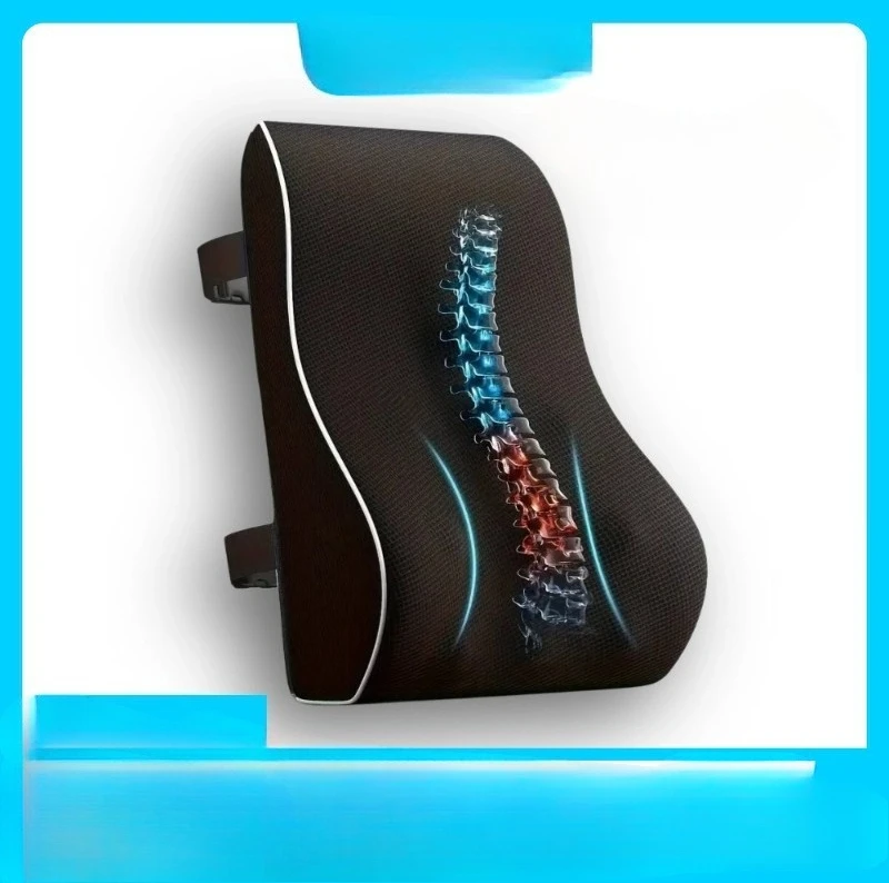 

Memory Foam Lumbar Support Pillow Slow Rebound Back Cushion For Car Office Chair Comfortable Spine Protector