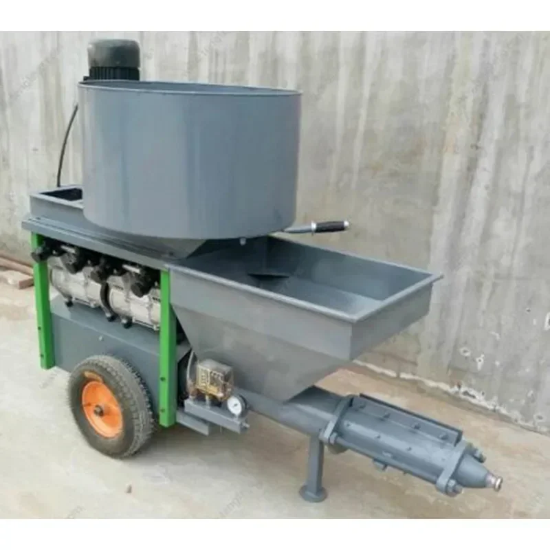 Attractive and Durable Cement Mortar Diesel Plunger Mortar Spraying Machine Wall Mortar Putty Spraying Plaster Machine Putty