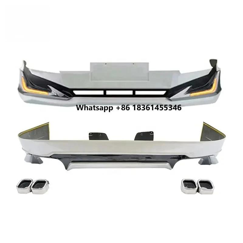

ABS Exterior Body Kit Front Lip Rear Diffuser Grille SUV Models 2003-2009